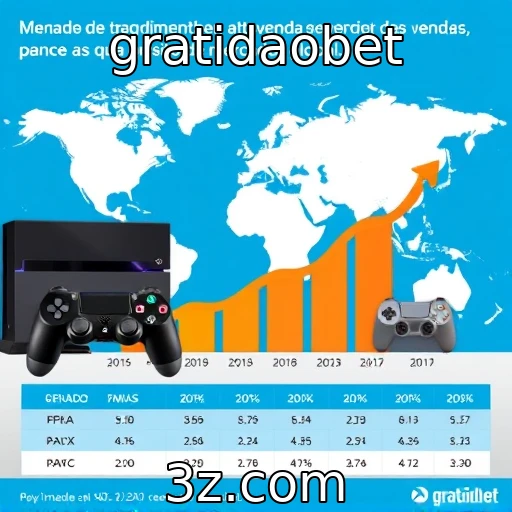 Crescimento das vendas de consoles no mercado global - gratidaobet